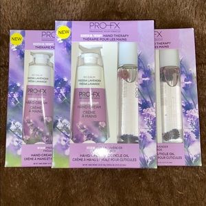 Lot of 3!  Pro-FX Hand Therapy Cream & Cuticle Oil